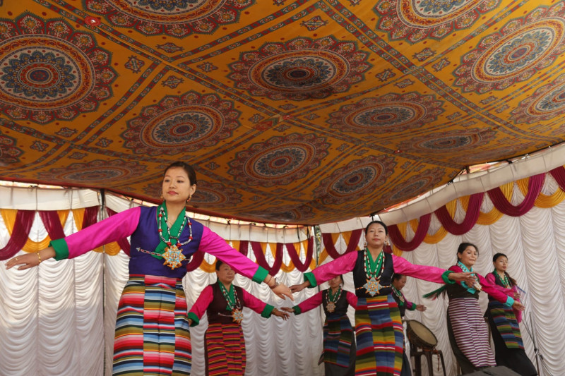 तिब्बती शरणार्थीले नेपालमा मनाए ग्याल्पो ल्होसार (फाेटाे फिचर)
